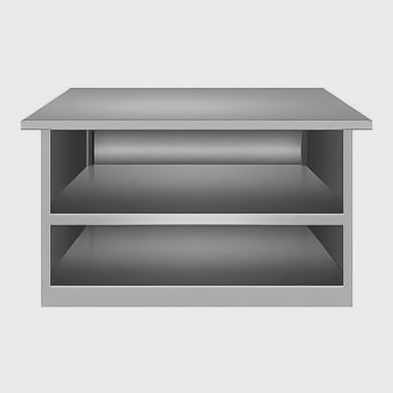 Kórházi CSSD rozsdamentes acél munkaasztal