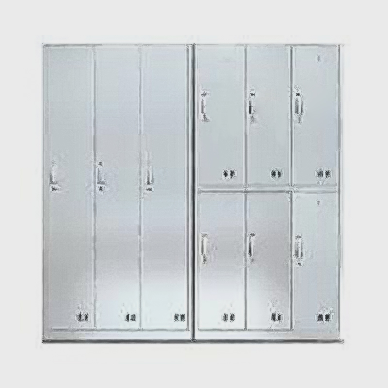 Kórházi rozsdamentes acél szekrény/cipőszekrény sorozat