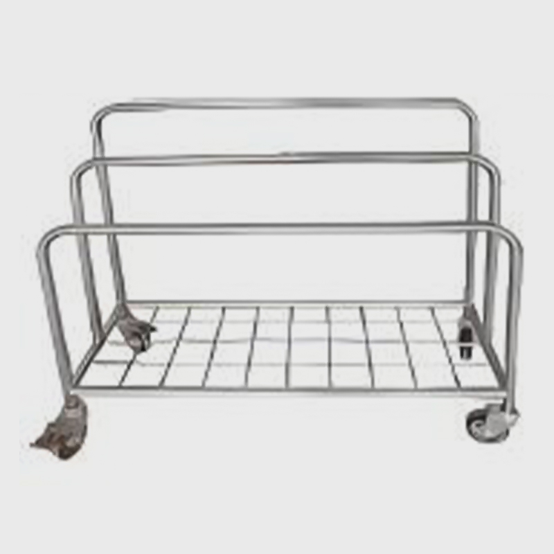 Rozsdamentes acél papír adagoló kocsi