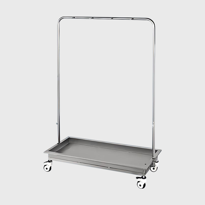 Mozgatható rozsdamentes acél orvosi felmosótartó